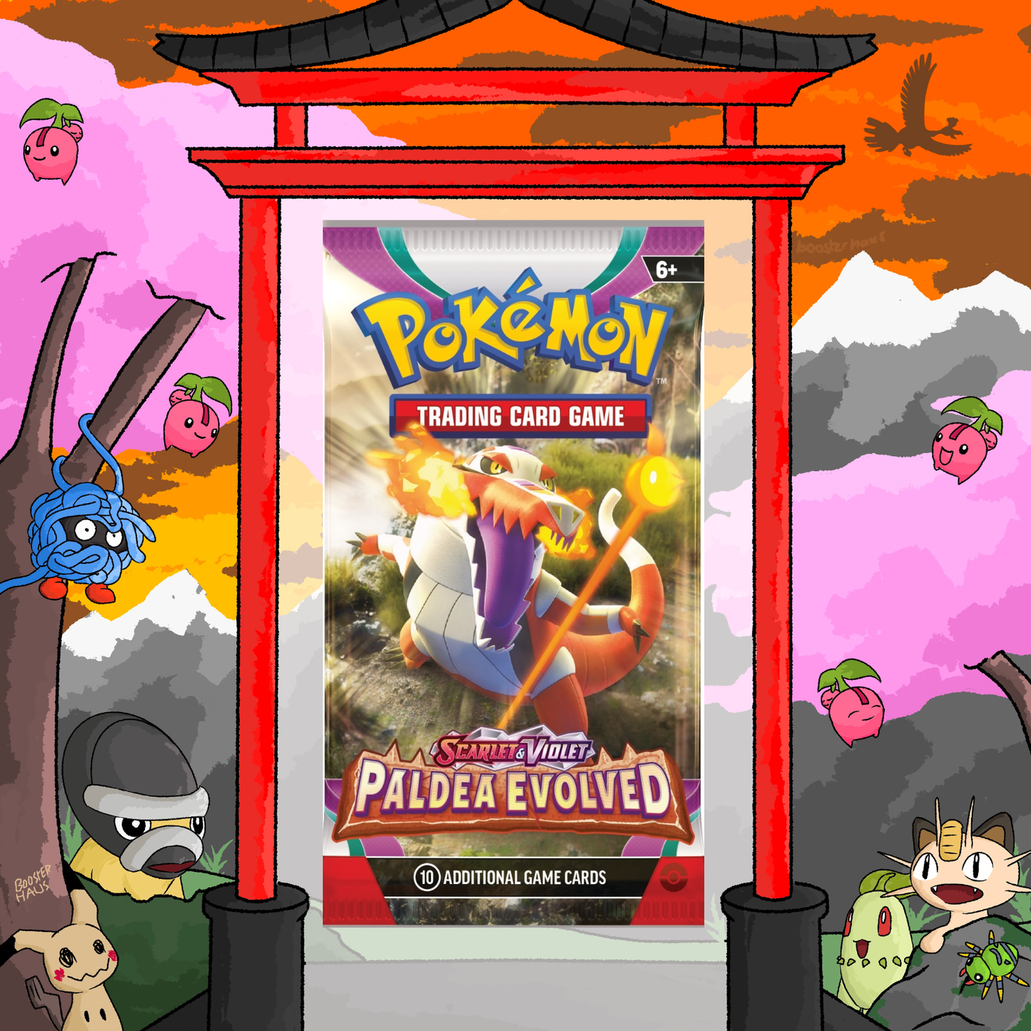 Paldea Evolved English Booster Pack