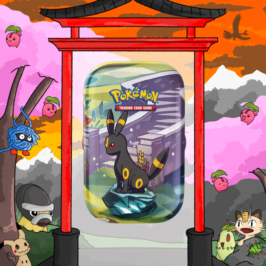 Prismatic Evolutions Mini Tin